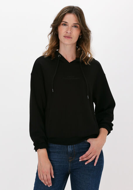 MSCH COPENHAGEN Chandail IMA DS LOGO HOOD SWEATSHI en noir - large