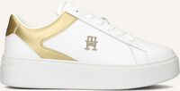 Witte TOMMY HILFIGER Sneakers TH PLATFORM COURT - medium
