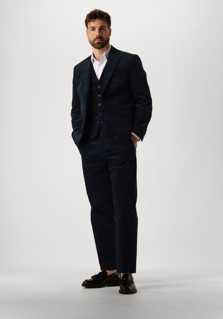 Donkerblauwe SELECTED HOMME Pantalon SLHREG-DUCA CORDUROY P - large