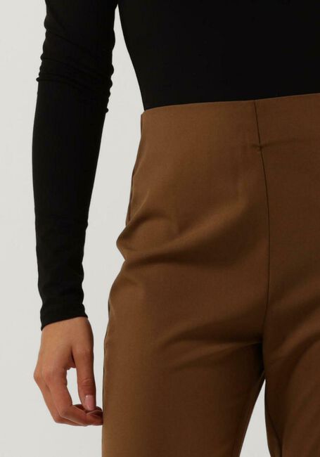 Bruine MODSTRÖM Pantalon ANKER SLIT PANTS - large