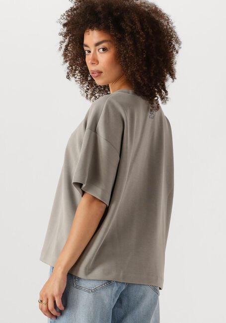MY ESSENTIAL WARDROBE T-shirt HELLEMW EMB BOXY TEE en gris - large