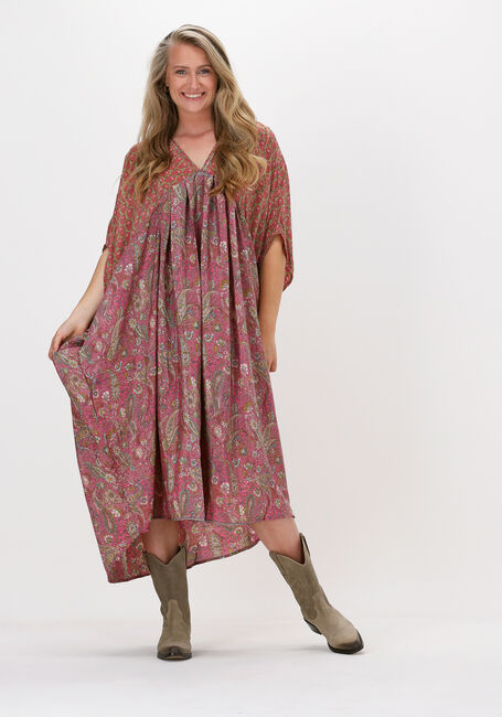 Roze SISSEL EDELBO Maxi jurk MADONNA MIX CAFTAN - large