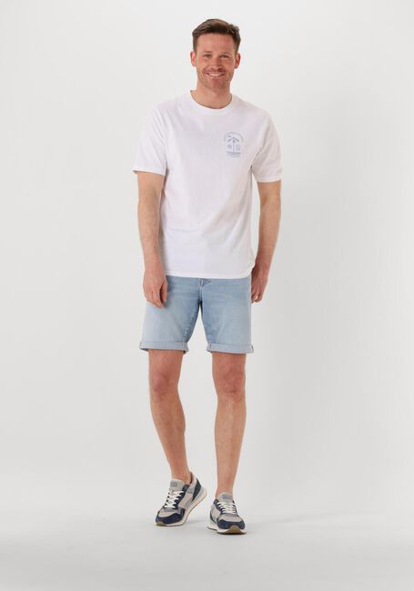 SCOTCH & SODA T-shirt REGULAR FIT LEFT CHEST LOGO T-SHIRT en blanc - large