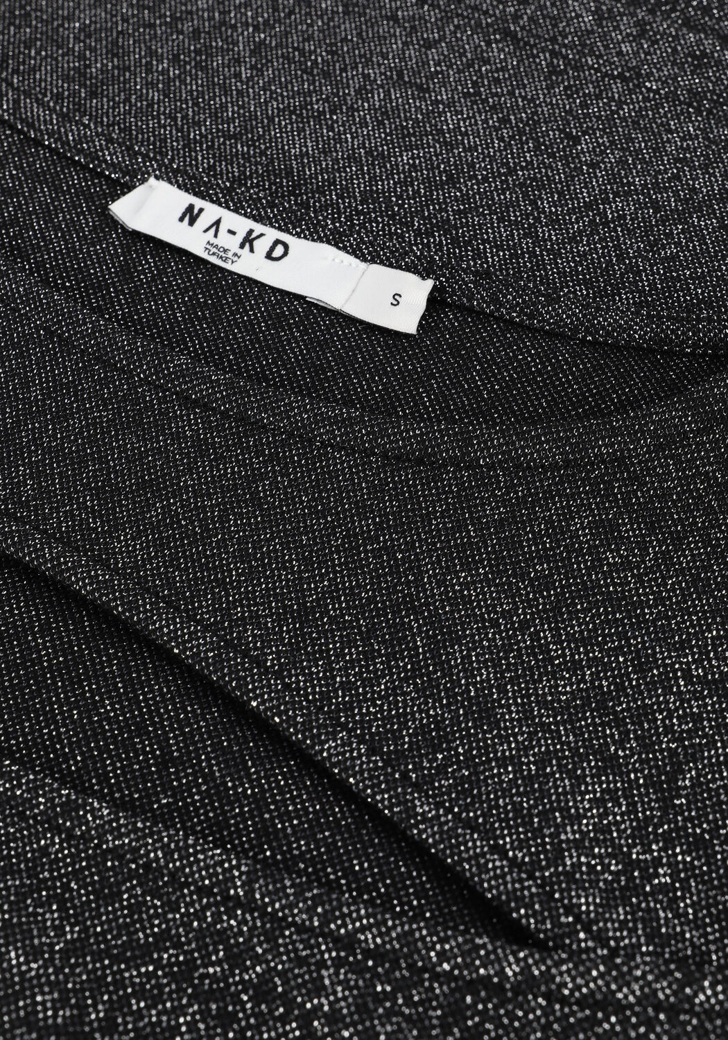 NA-KD Haut CUT OUT TOP en noir - large