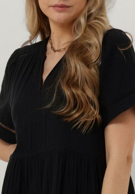 Zwarte BY-BAR Maxi jurk JAY DRESS - large