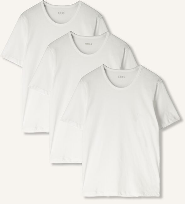 Witte BOSS BLACK T-shirt TSHIRT RN 3P CLASSIC Witte BOSS BLACK T-shirt TSHIRT RN 3P CLASSIC - large