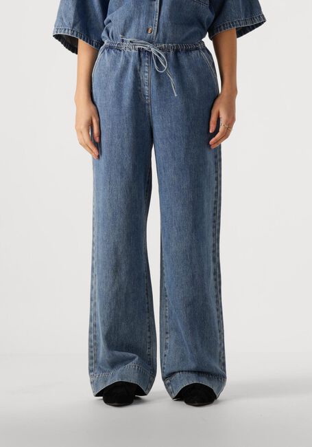 EDITED Wide jeans MABEL DENIM TROUSERS en bleu - large