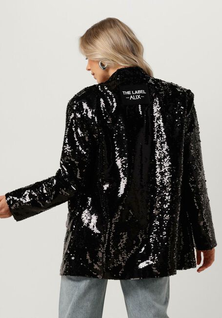 ALIX THE LABEL Blazer LADIES WOVEN SEQUIN BLAZER en noir - large