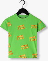 CARLIJNQ T-shirt WHAT I LIKE - CREWNECK T-SHIRT en vert - medium