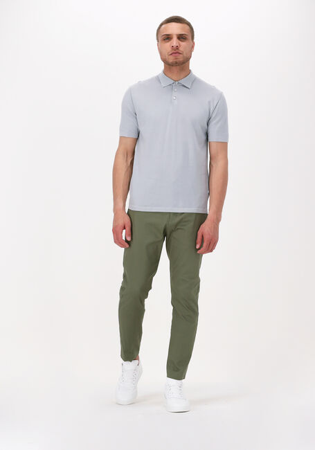 Lichtgrijze THE GOODPEOPLE Polo PLAN - large