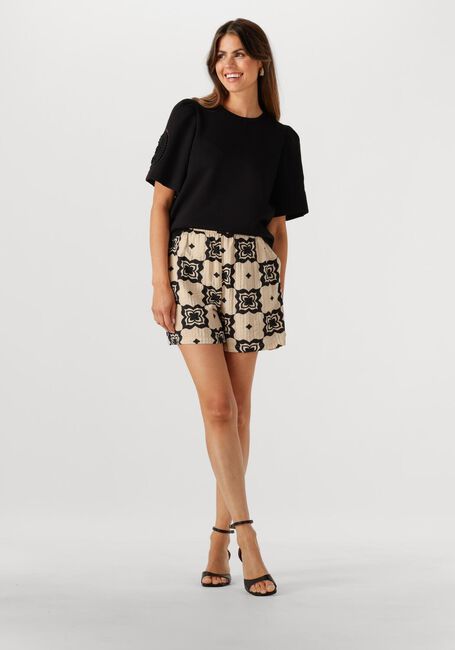 OBJECT T-shirt OBJDORINA S/S RE TOP E SS FAIR 25 en noir - large