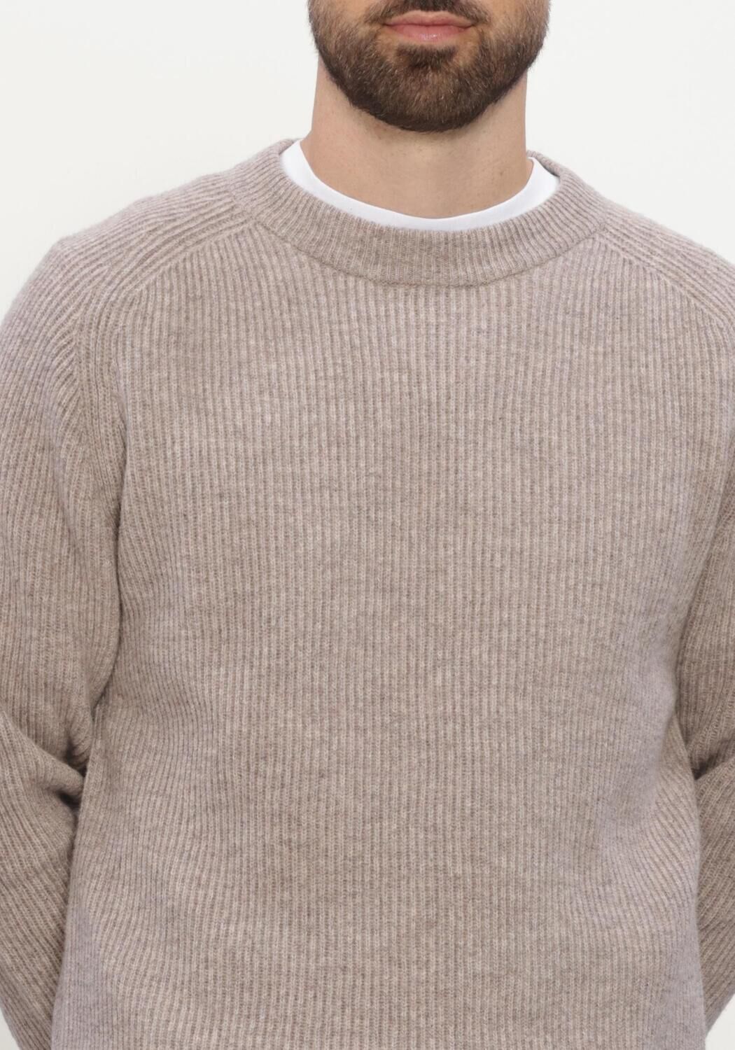 RESTER&Ouml;DS Pull RTMICHAEL PULLOVER en beige - large