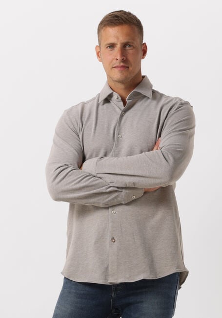 BOSS BLACK Chemise décontracté C-HAL-KENT-C3-223 Gris clair - large