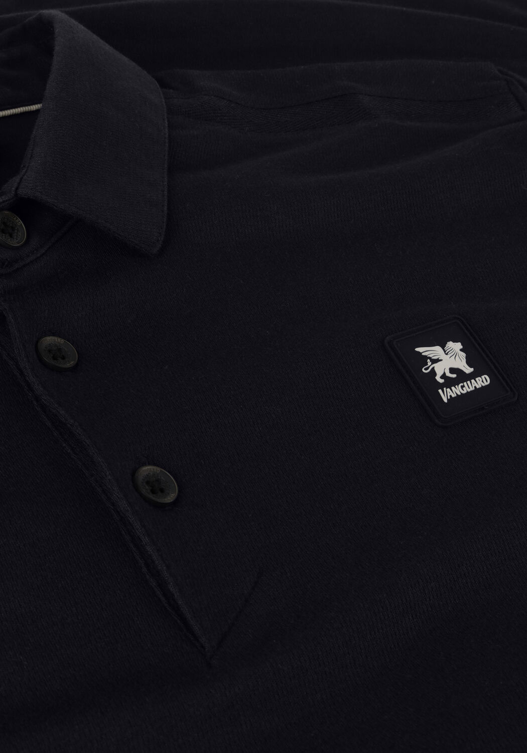 VANGUARD Polo SHORT SLEEVE POLO RASCHEL INTERLOCK en bleu - large