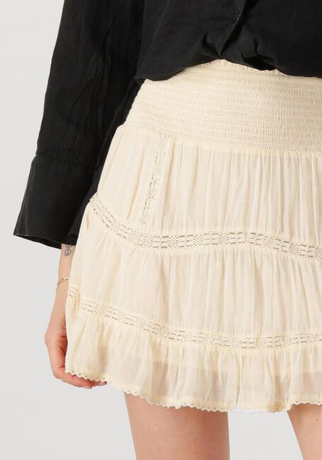 NEO NOIR Mini-jupe ROBBY S VOILE SKIRT Blanc - large