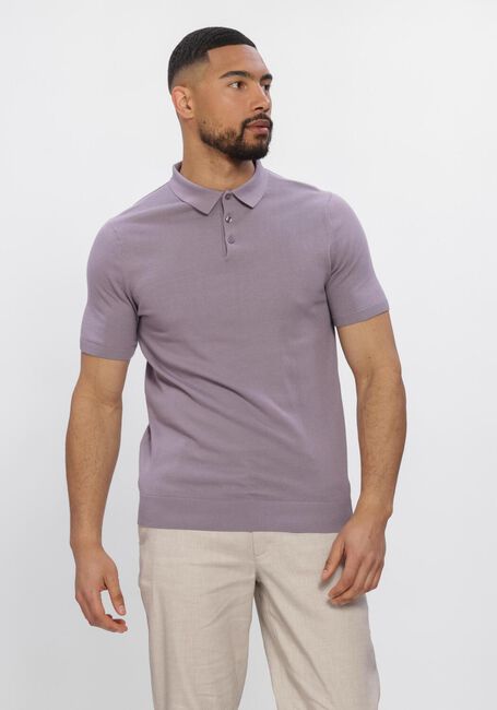 SAINT STEVE Polo CHRIS en violet - large