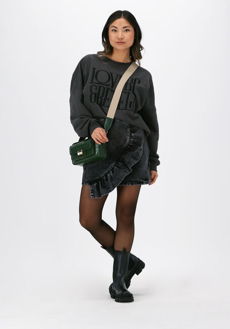 COLOURFUL REBEL Chandail LOVERS EMBRO DROPPED SHOULDER en gris - large