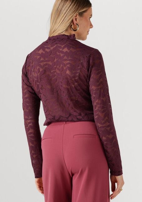 Bordeaux STUDIO ANNELOES Top REAGAN LACE TOP - large