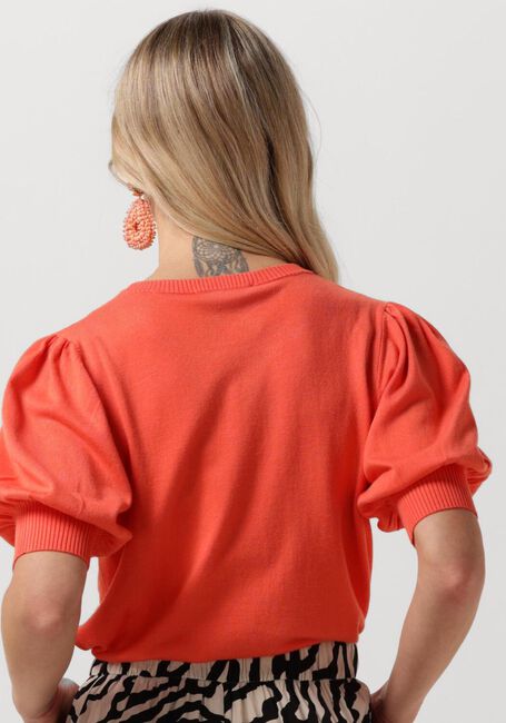 MINUS Haut LIVA KNIT TEE Corail - large