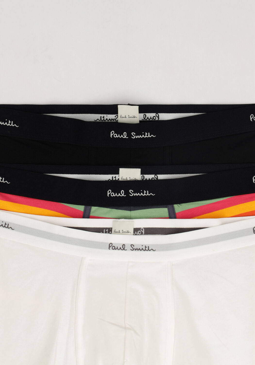 Witte PAUL SMITH Boxershorts MEN TRUNK 3 PACK - large