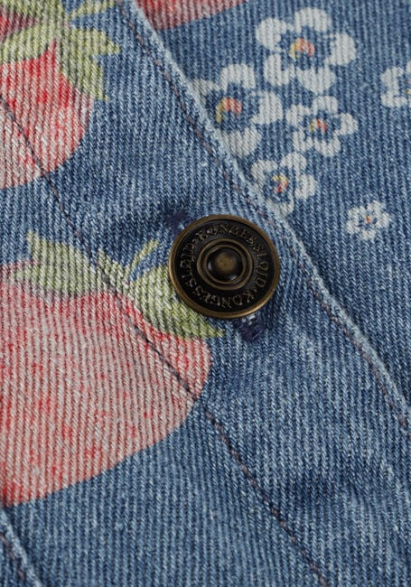 KONGES SLOJD Mini-jupe MAGOT SKIRT GOTS en bleu - large