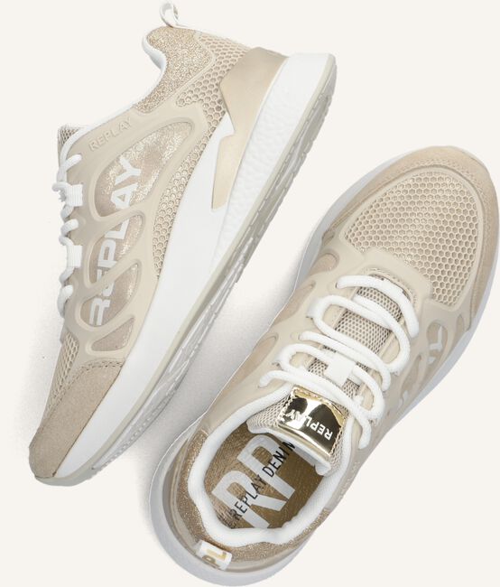 Gouden REPLAY Sneakers MAZE JR-1 Gouden REPLAY Sneakers MAZE JR-1 - large