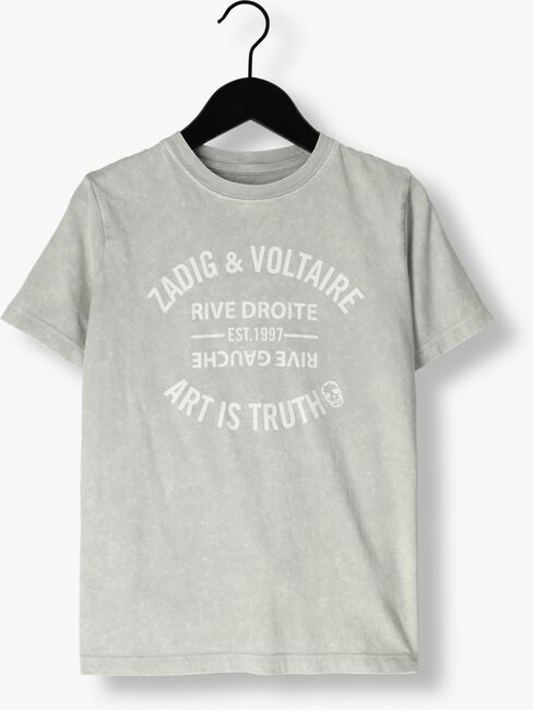 ZADIG & VOLTAIRE T-shirt X60089 Gris clair - large