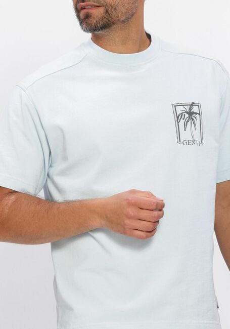 GENTI T-shirt T-SHIRT SS 1226 Bleu clair - large