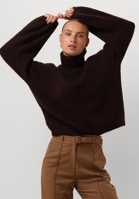 GESTUZ Col roulé ALPHAGZ LS ROLLNECK en marron - large