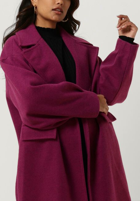 LIU JO Manteau CAPPOTTO TS.NAVETTA DIAGONALE en violet - large