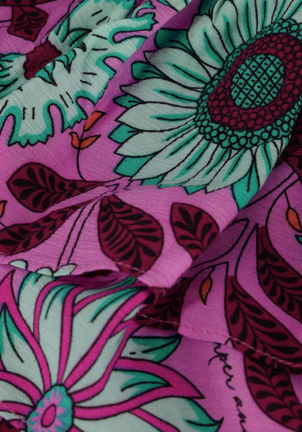 Paarse HARPER & YVE Maxi jurk ELLE-DR LONG - large