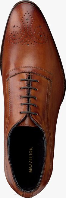 MAZZELTOV Chaussures à lacets 4054 en marron  - large