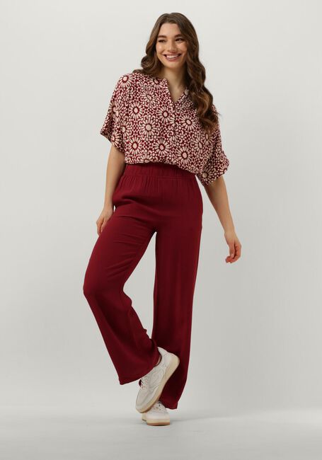 BY-BAR Haut BO SUNFLOWER BLOUSE Bordeaux - large