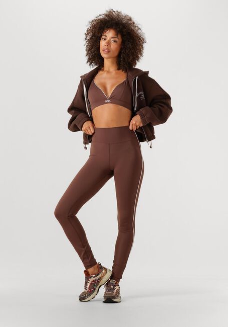 Bruine THE LOLA CLUB Sweater MAYA ZIP THROUGH HOODIE - large