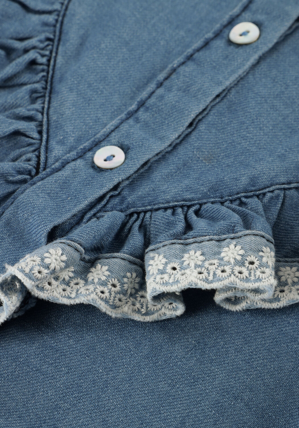 MY LITTLE COZMO HAZELK207S6 Blouses en bleu - large