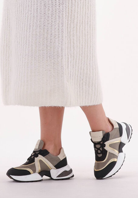 ALEXANDER SMITH Baskets basses MARBLE en or - large