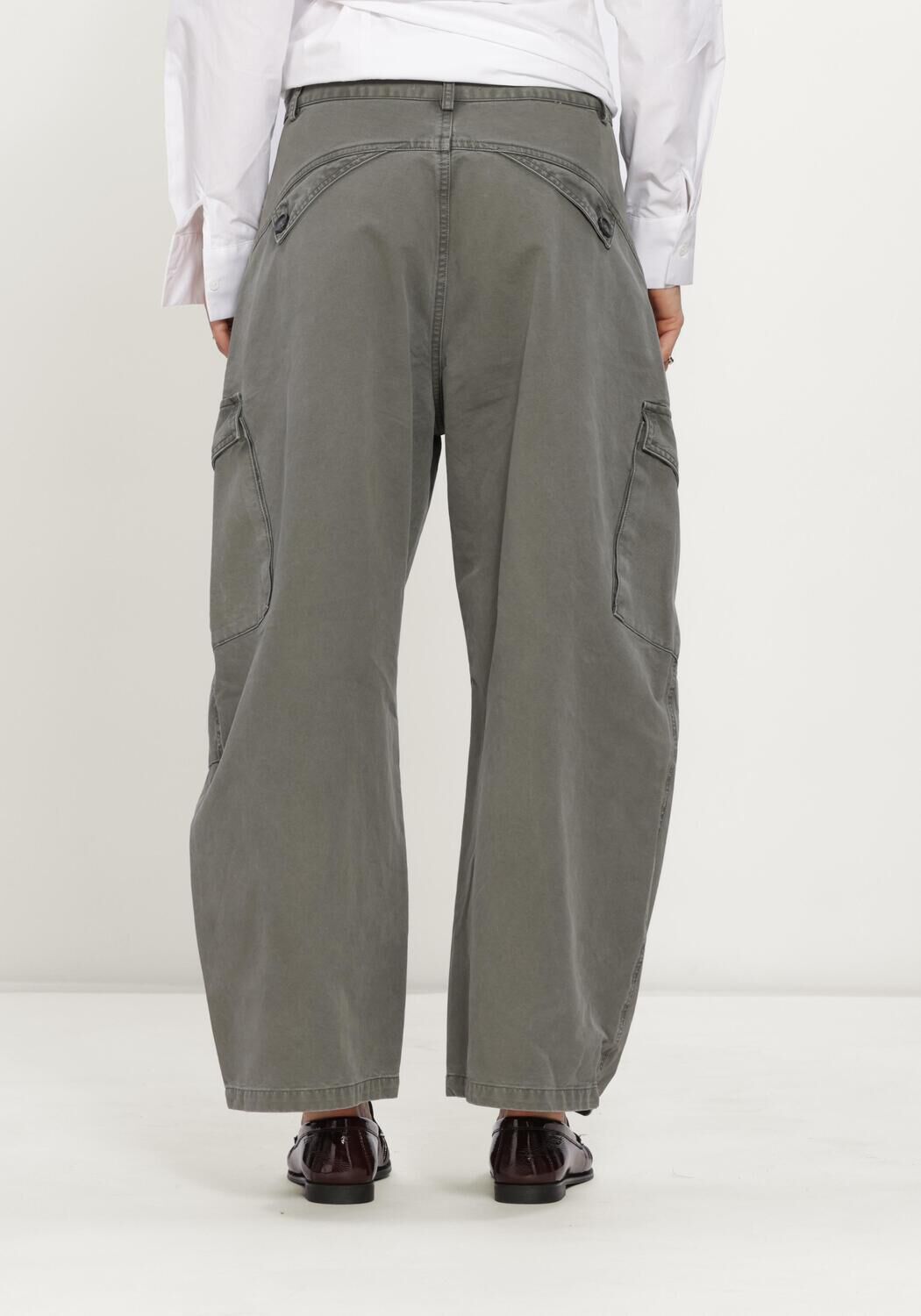 Groene CIRCLE OF TRUST Broeken/jumpsuits MACY PANTS - large