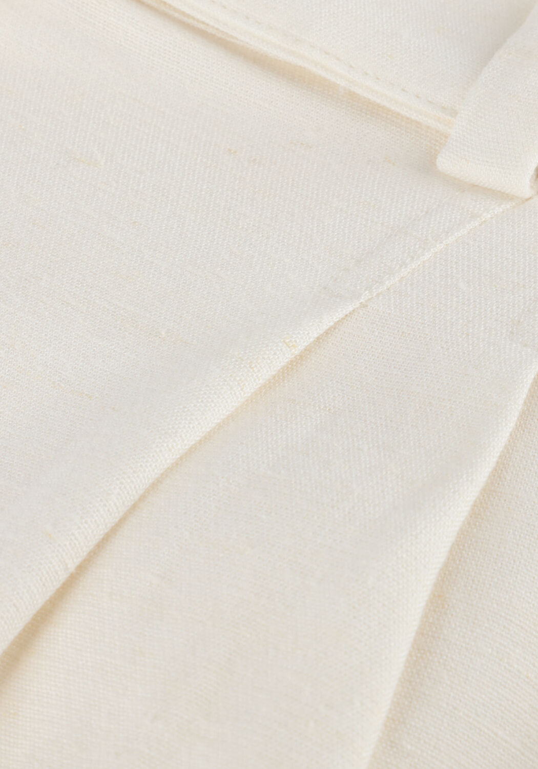 Witte SECOND FEMALE Wijde broek LINO TROUSSERS - large