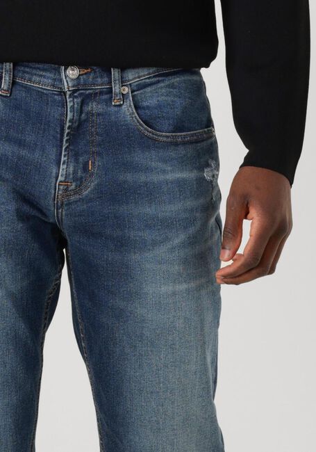 7 FOR ALL MANKIND Straight leg jeans SLIMMY TAPERED en bleu - large