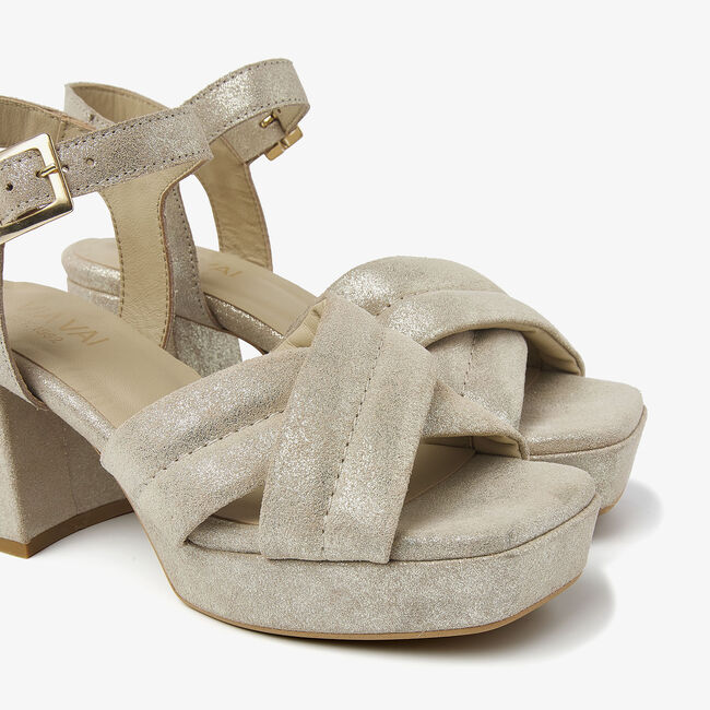 Gouden VIA VAI Sandalen CASSIA GABRIELL - large