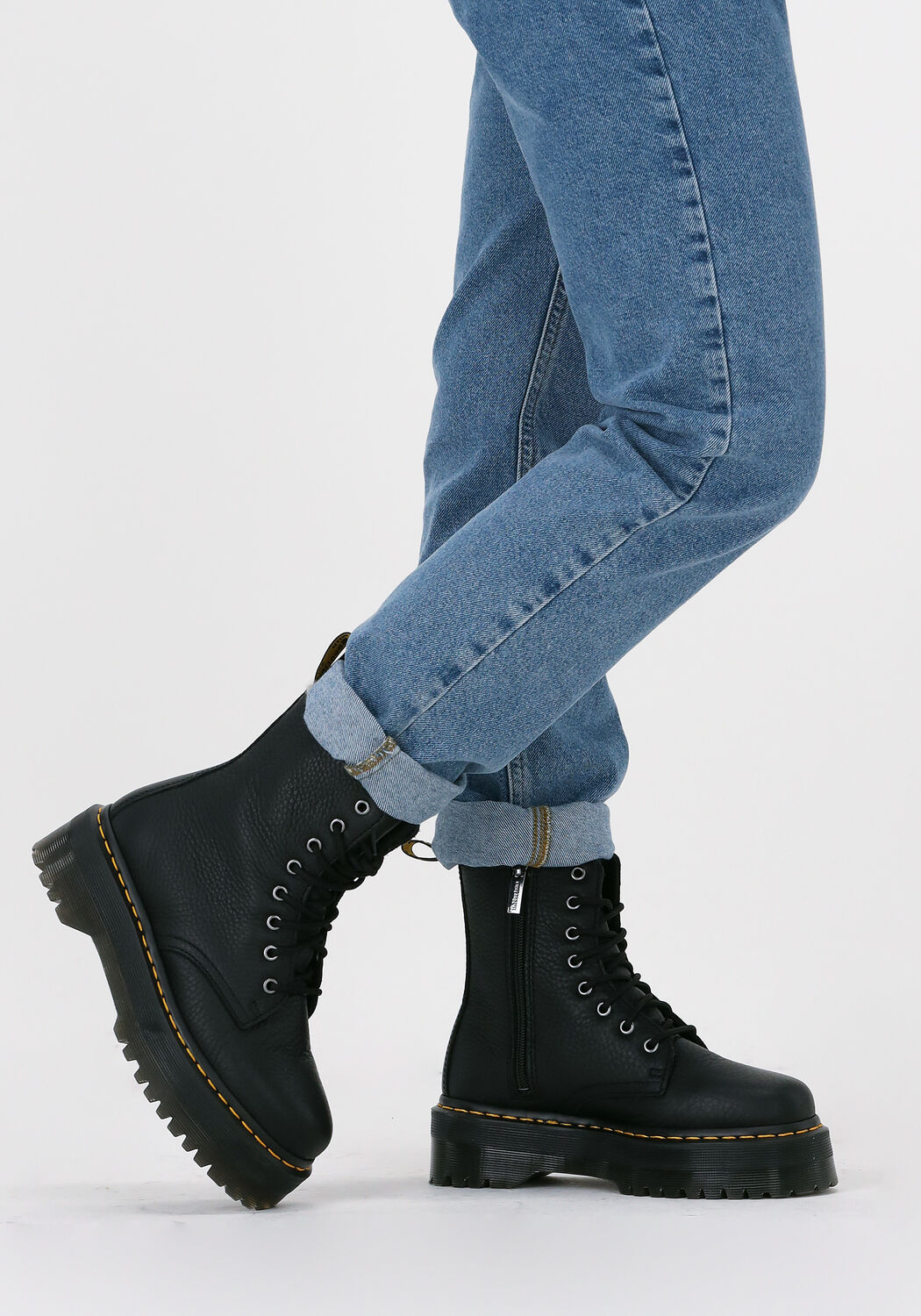 Zwarte DR MARTENS Chelsea boots 2976 QUAD FL Omoda