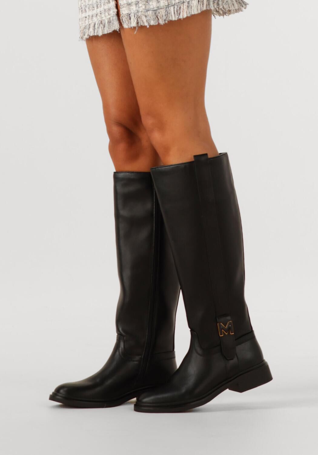 MEXX Bottes hautes SAYA ROLLER en noir - large