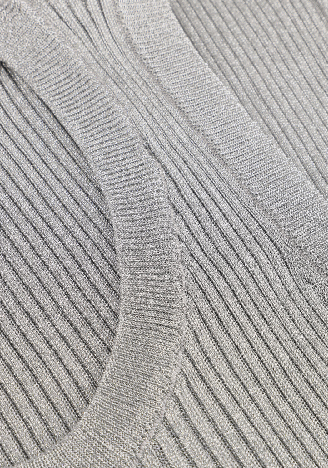 MOS MOSH Haut MMRELENA IMANJA KNIT TANK TOP en argent - large