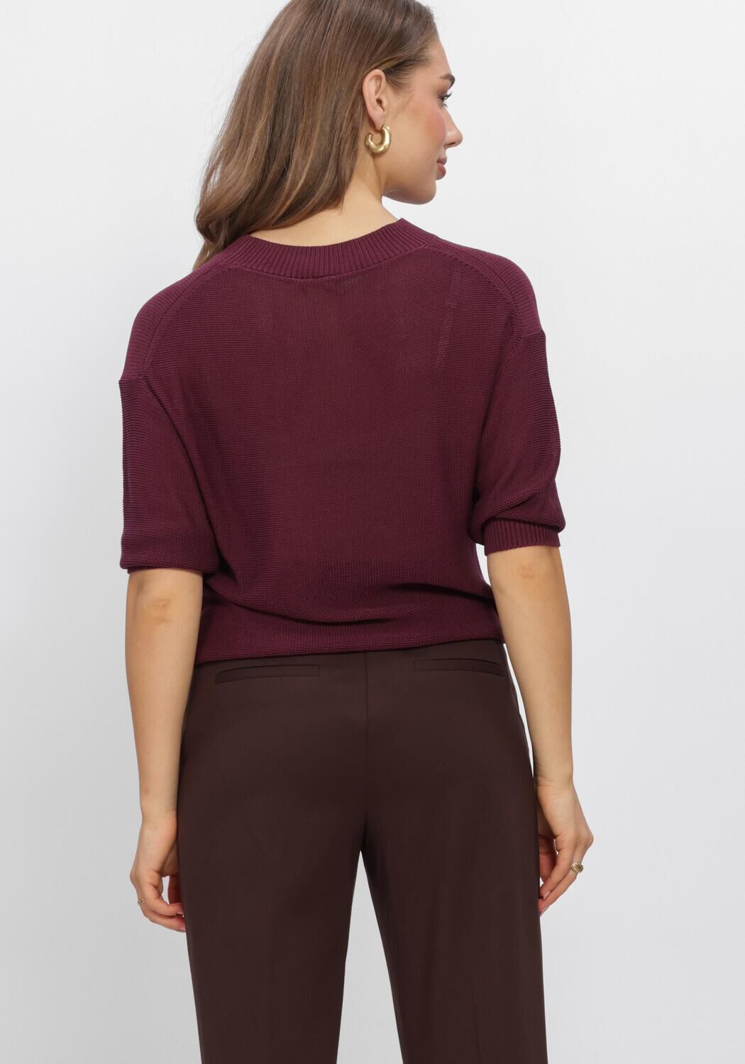BEAUMONT Pull PENELOPE PULLOVER Bordeaux - large