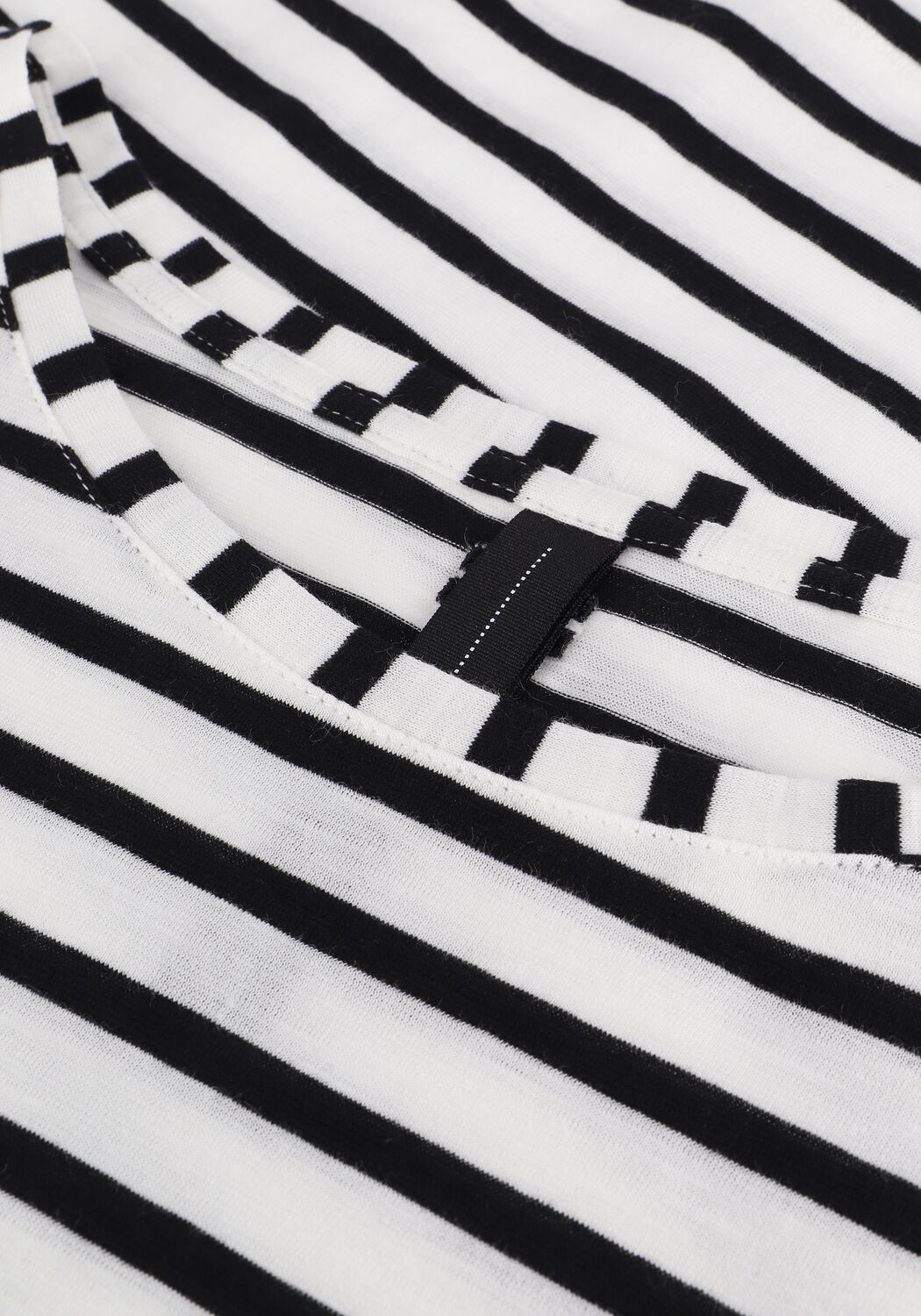 10DAYS Haut LONGSLEEVE TEE STRIPES Blanc - large