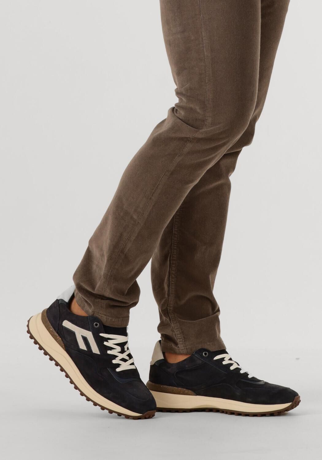 FLORIS VAN BOMMEL Baskets basses SFM-10139 NOPPI en bleu - large