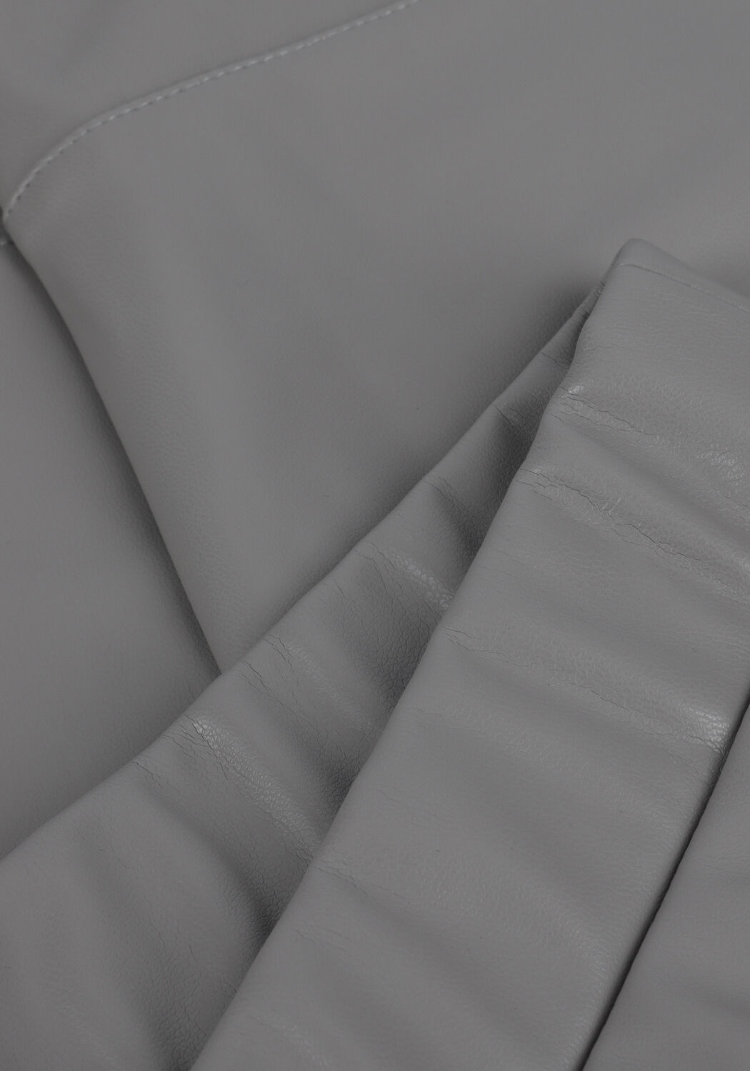 SIMPLE Legging ECO LEATHER PANTS en gris - large