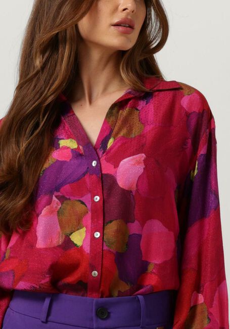 POM AMSTERDAM BRUSHWORK FIERY PINK Blouses en rose - large
