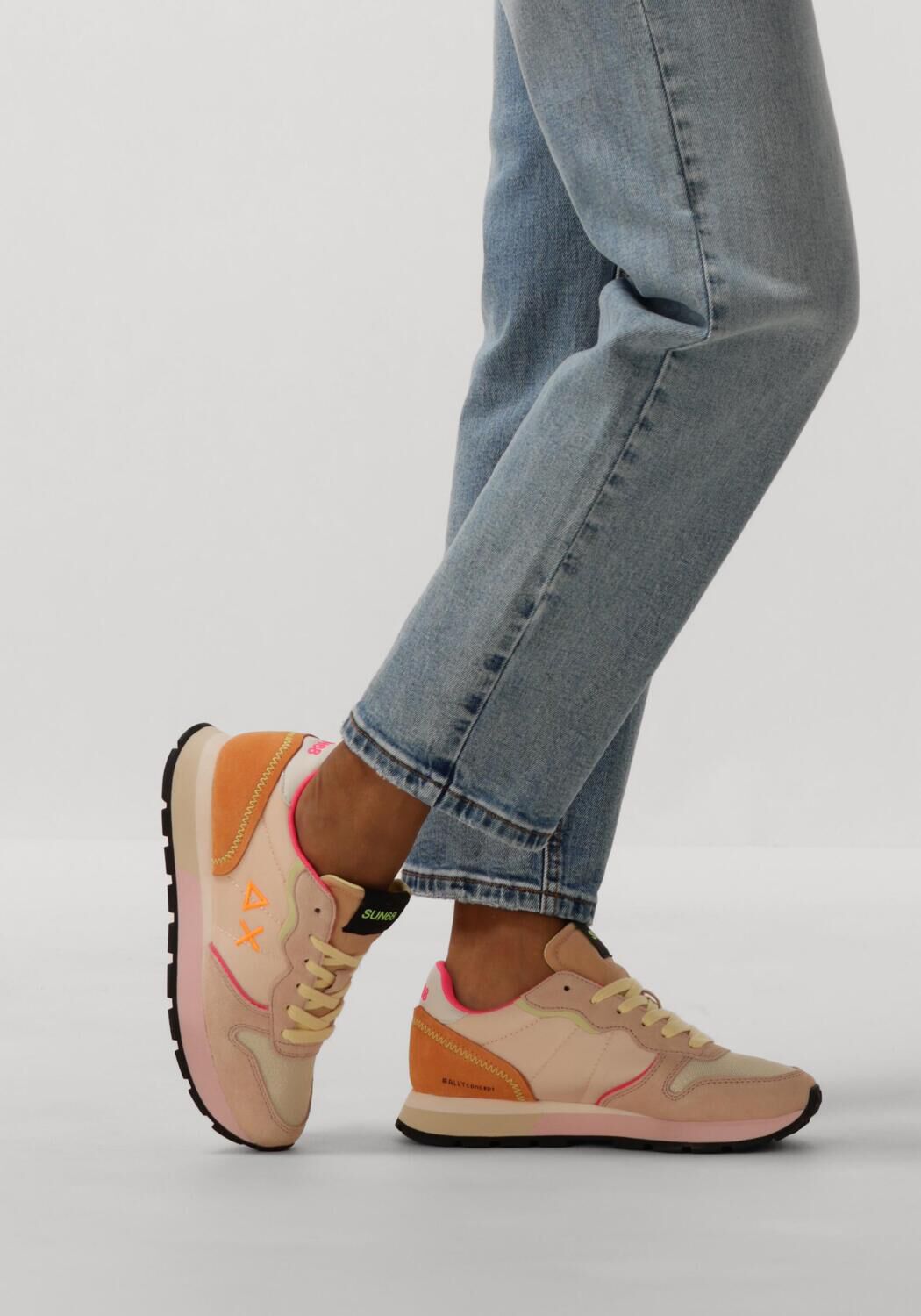 THE HOFF BRAND Baskets basses PASSION FRUIT ART en orange - large