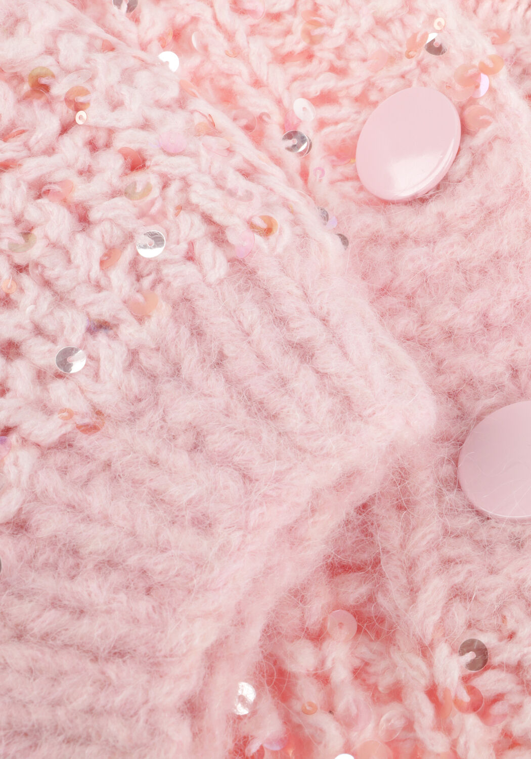 DANTE6 Gilet JUNA STRIPE CARDIGAN Rose clair - large